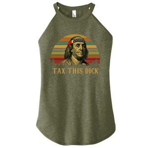 Tax This Dick Benjamin Franklin Women's Perfect Tri Rocker Tank