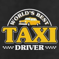Taxi Taxi Driver 7 Panel Mesh Trucker Snapback Hat