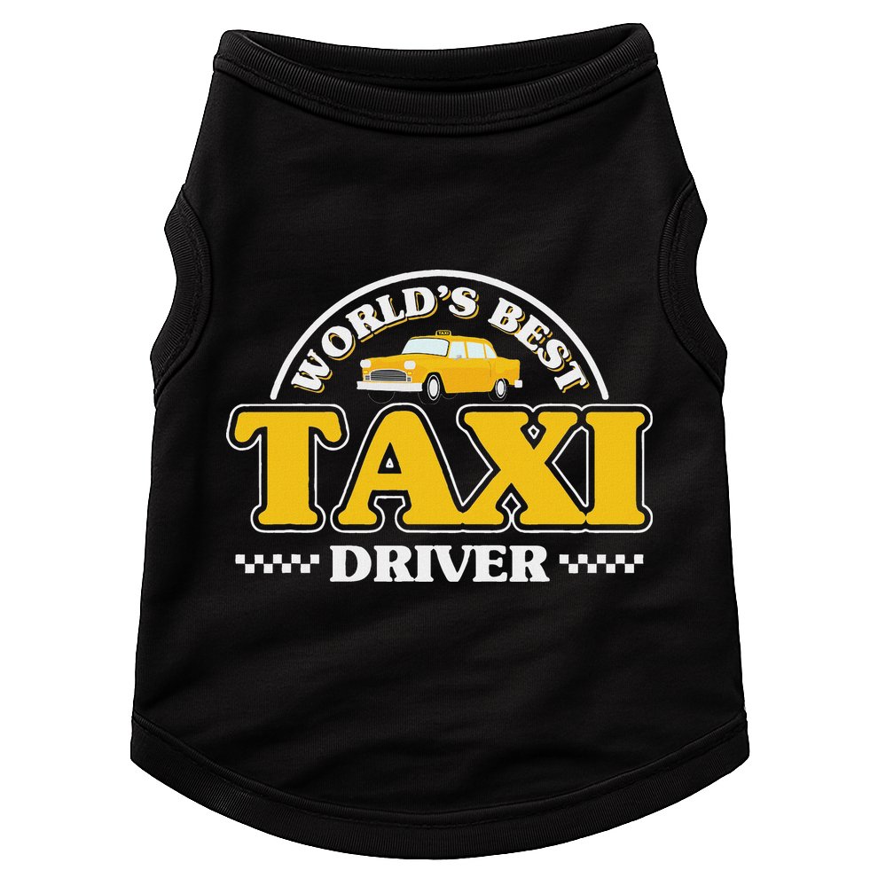 Taxi Taxi Driver Doggie Tank