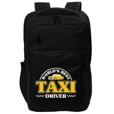Taxi Taxi Driver Impact Tech Backpack