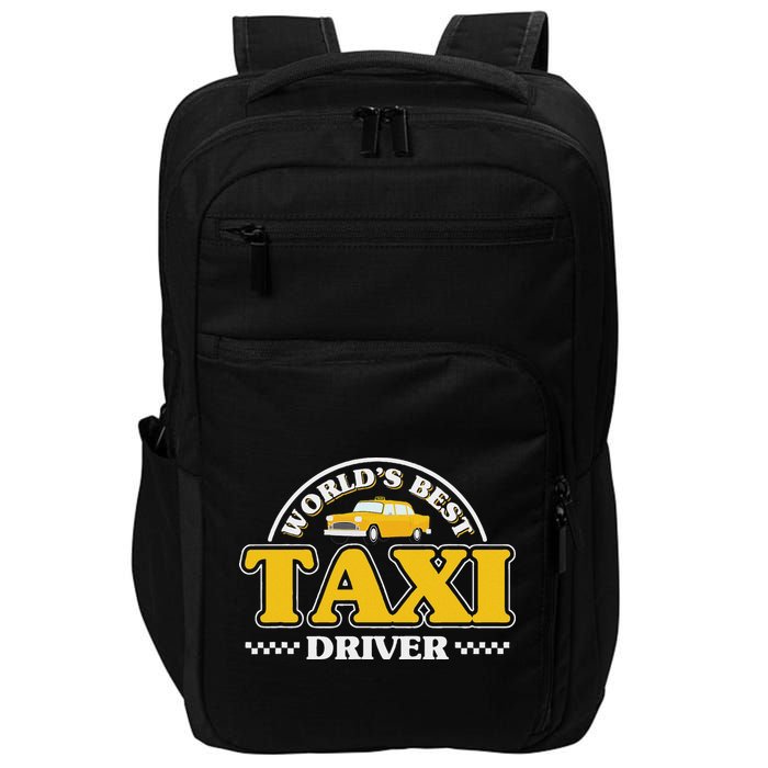 Taxi Taxi Driver Impact Tech Backpack