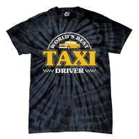 Taxi Taxi Driver Tie-Dye T-Shirt