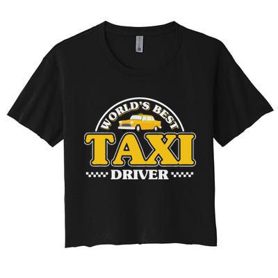 Taxi Taxi Driver Women's Crop Top Tee