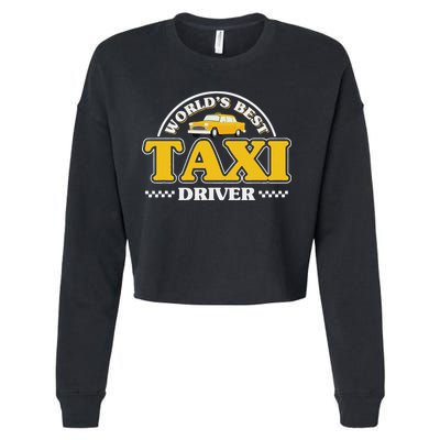 Taxi Taxi Driver Cropped Pullover Crew