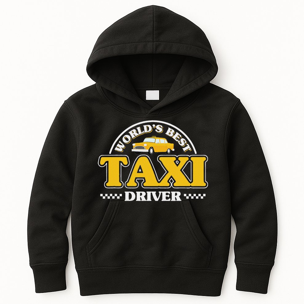 Taxi Taxi Driver Kids Hoodie