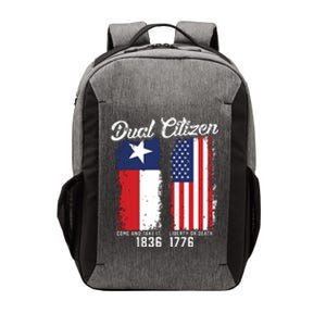 True Texan Dual Citizen Love Texas And America Vector Backpack