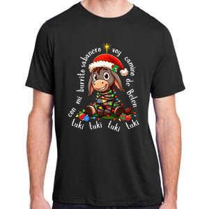 Tuki Tuki Donkey Mi Burrito Sabanero Mexican Mexico Xmas Adult ChromaSoft Performance T-Shirt