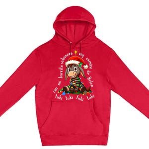 Tuki Tuki Donkey Mi Burrito Sabanero Mexican Mexico Xmas Premium Pullover Hoodie