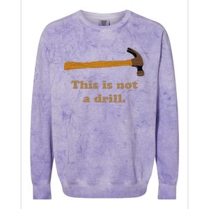 This Trucker Doesnt Play Well Semi Truck Driver Trucking Colorblast Crewneck Sweatshirt