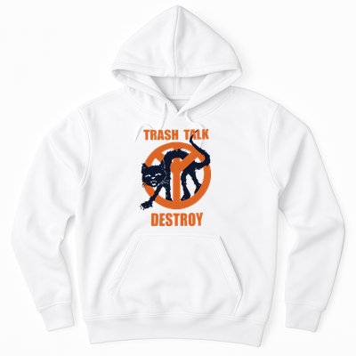 Trash Talk Destroy Black Cat Hoodie