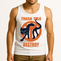 Trash Talk Destroy Black Cat Tank Top