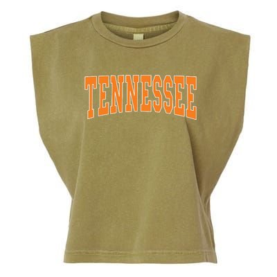 Tennessee Throwback Design Classic Garment-Dyed Women's Muscle Tee