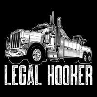 Tow Truck Driver Legal Hooker Funny Big Wrecker Cooling Performance Crew T-Shirt
