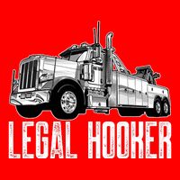 Tow Truck Driver Legal Hooker Funny Big Wrecker Kids Hoodie