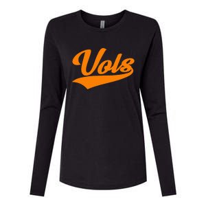 Tennessee Throwback Design Classic Womens Cotton Relaxed Long Sleeve T-Shirt