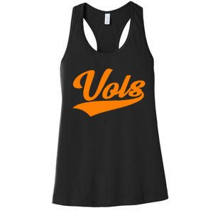 Tennessee Throwback Design Classic Women's Racerback Tank