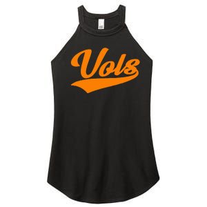 Tennessee Throwback Design Classic Women's Perfect Tri Rocker Tank