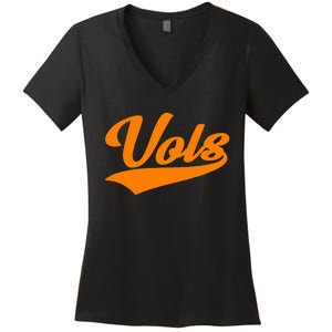 Tennessee Throwback Design Classic Women's V-Neck T-Shirt