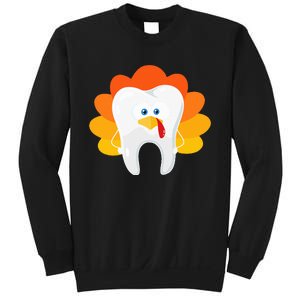 Thanksgiving Tooth Dental Hygiene Dentist Sweatshirt