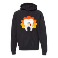 Thanksgiving Tooth Dental Hygiene Dentist Premium Hoodie