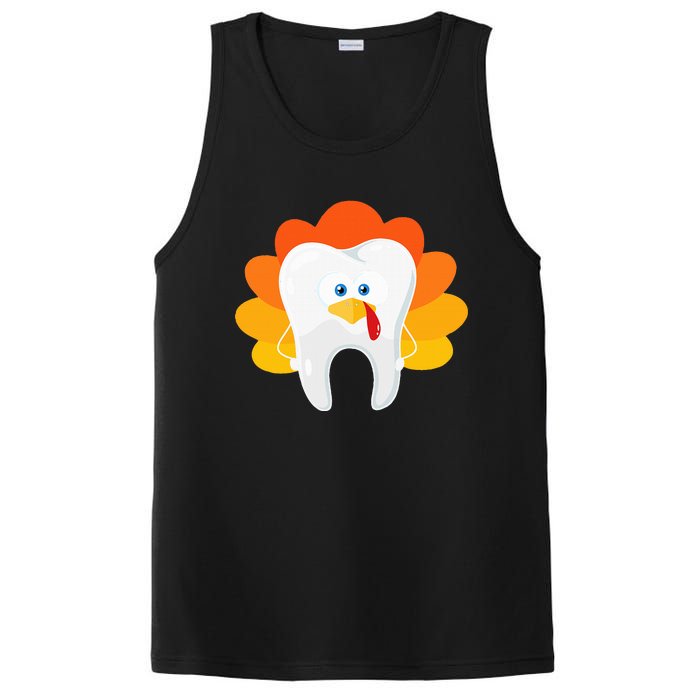 Thanksgiving Tooth Dental Hygiene Dentist PosiCharge Competitor Tank