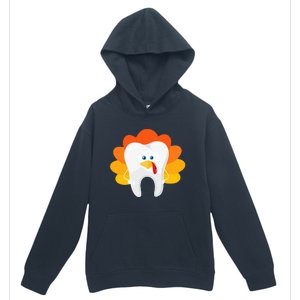 Thanksgiving Tooth Dental Hygiene Dentist Urban Pullover Hoodie