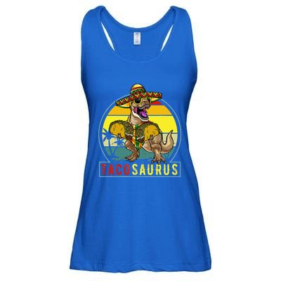 Tacosaurus Taco Dinosaur T rex Ladies Essential Flowy Tank