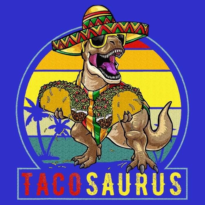 Tacosaurus Taco Dinosaur T rex Magnet