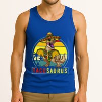 Tacosaurus Taco Dinosaur T rex Tank Top