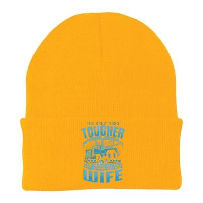 TOW TRUCK DRIVERS WIFE Funny Tow Truck Drivers Knit Cap Winter Beanie