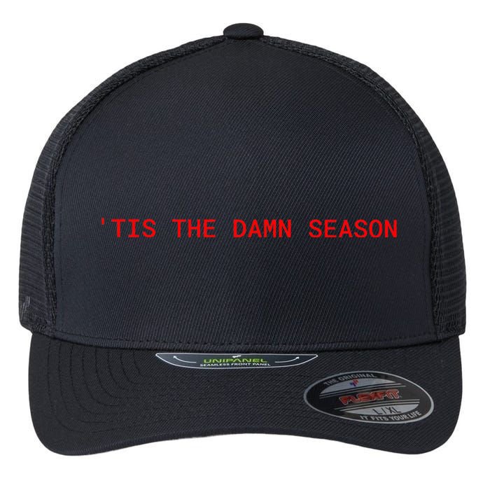 Tis The Damn Season Evermore Christmas Taylor Lover Xmas Flexfit Unipanel Trucker Cap