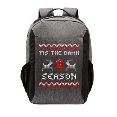 Tis The Damn Season Ugly Sweater Evermore Christmas Taylor Lover Xmas Vector Backpack