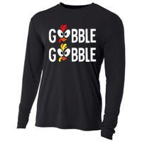 Thanksgiving Turkey Day Fall Thanksgiving Cooling Performance Long Sleeve Crew