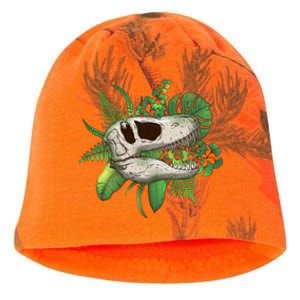 Tropical TRex Dinosaur Skull Kati - Camo Knit Beanie