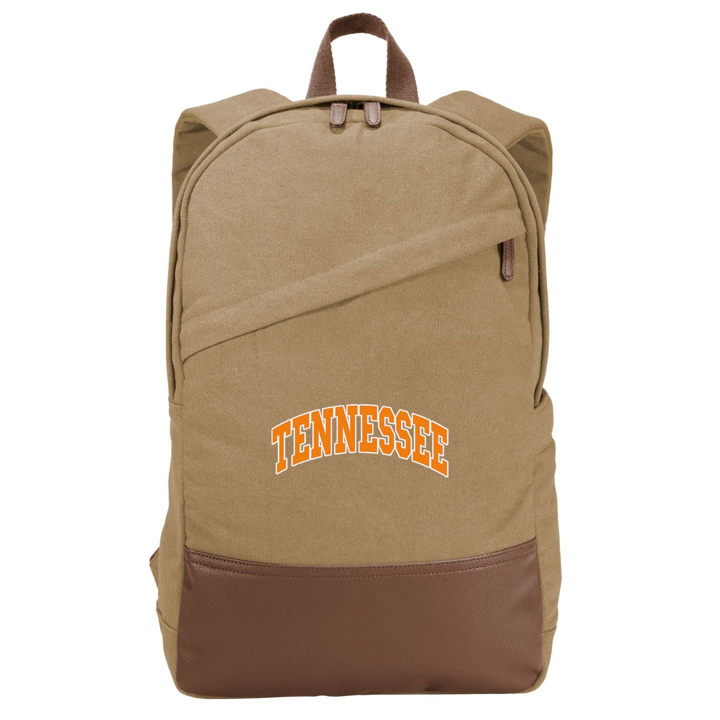 Tennessee Throwback Design Classic Cotton Canvas Backpack
