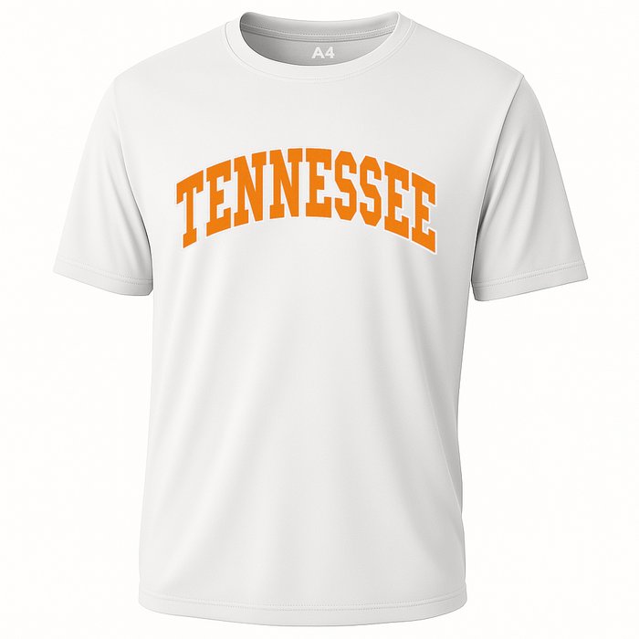 Tennessee Throwback Design Classic Cooling Performance Crew T-Shirt