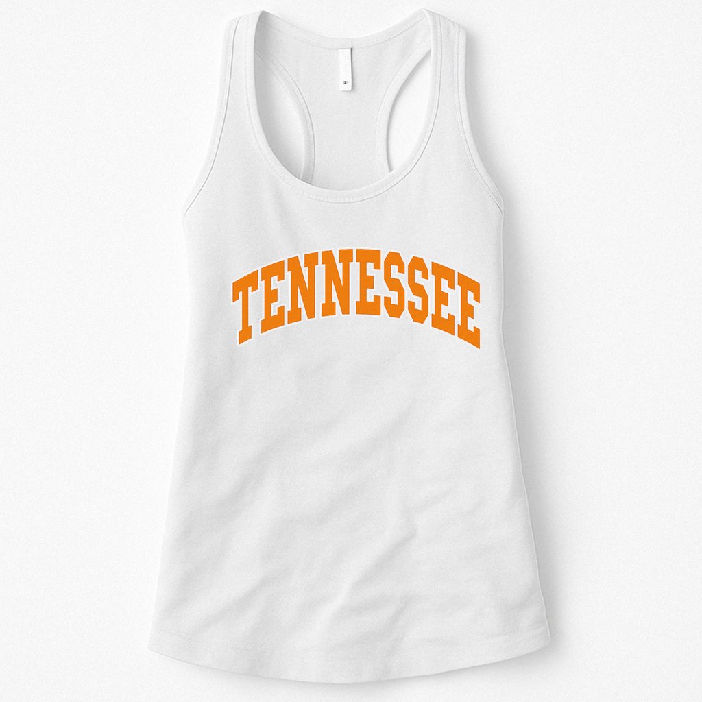 Tennessee Throwback Design Classic Womens Tank Top
