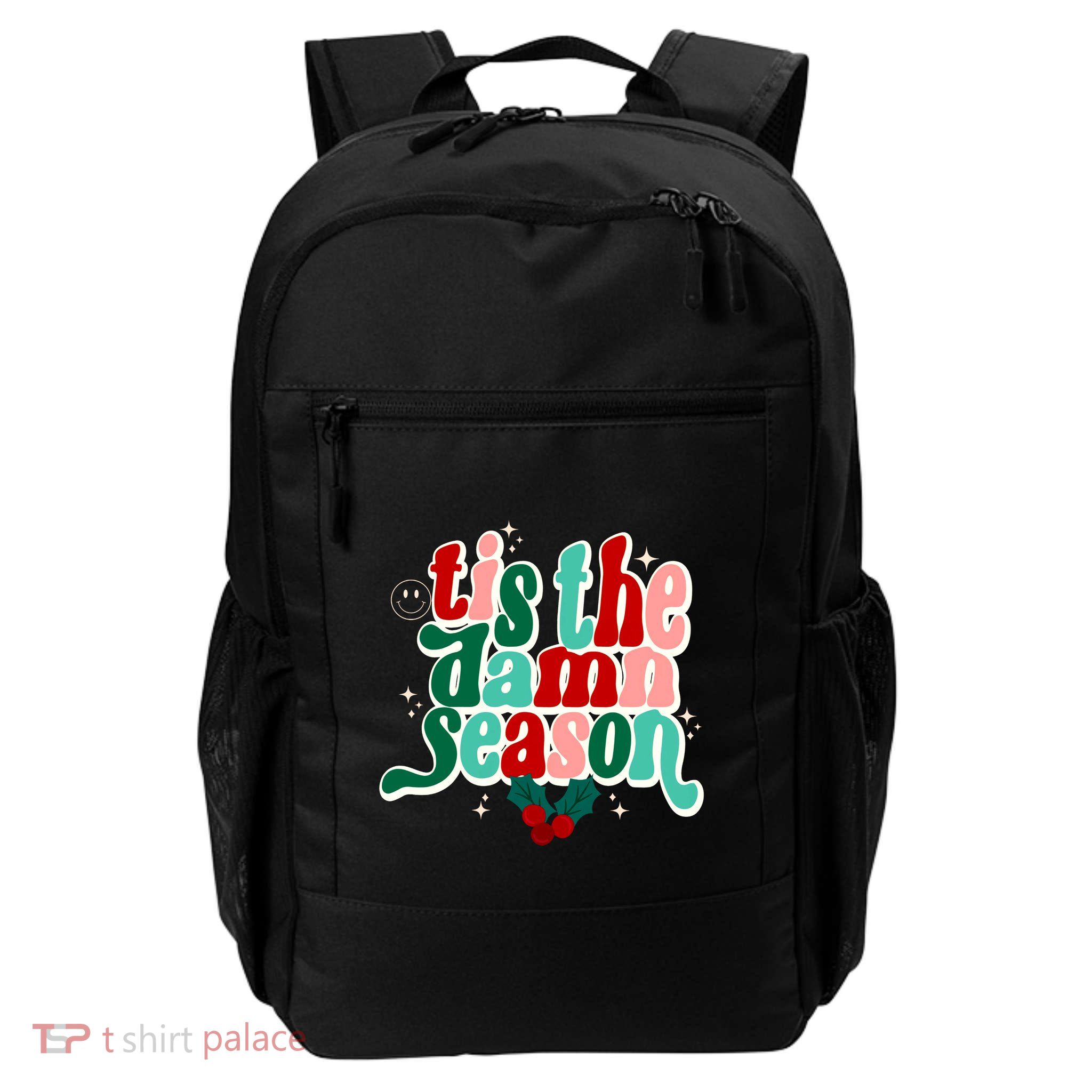 Tis The Damn Season Evermore Christmas Taylor Lover Xmas Backpack