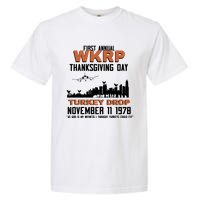 Thanksgiving Turkey Drop Wkrp Garment-Dyed Heavyweight T-Shirt