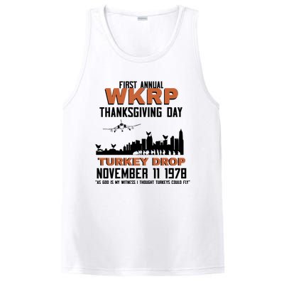 Thanksgiving Turkey Drop Wkrp PosiCharge Competitor Tank