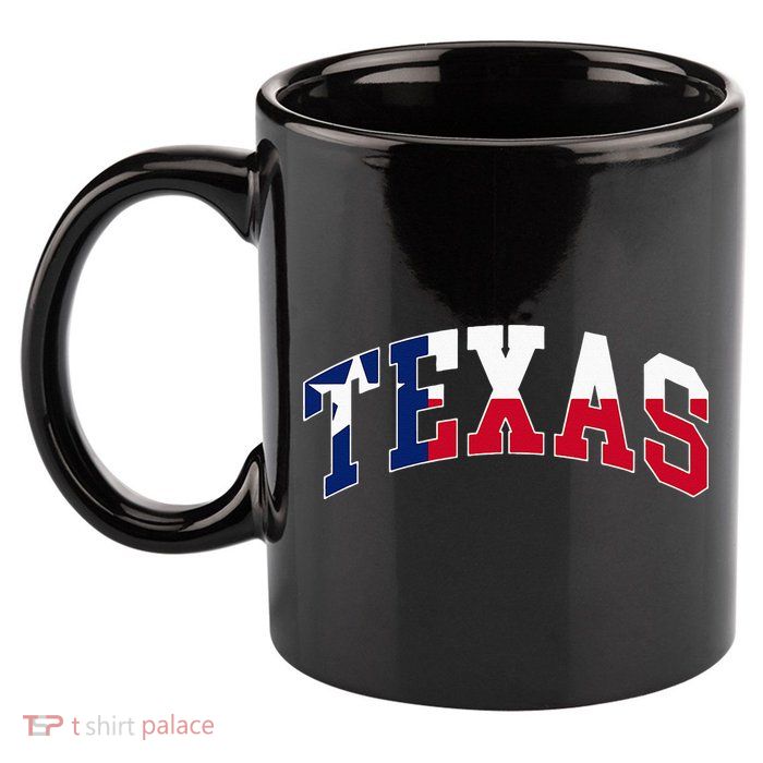 Texas Throwback Design Flag Of Texas Classic 11oz C Handle Ceramic Mug