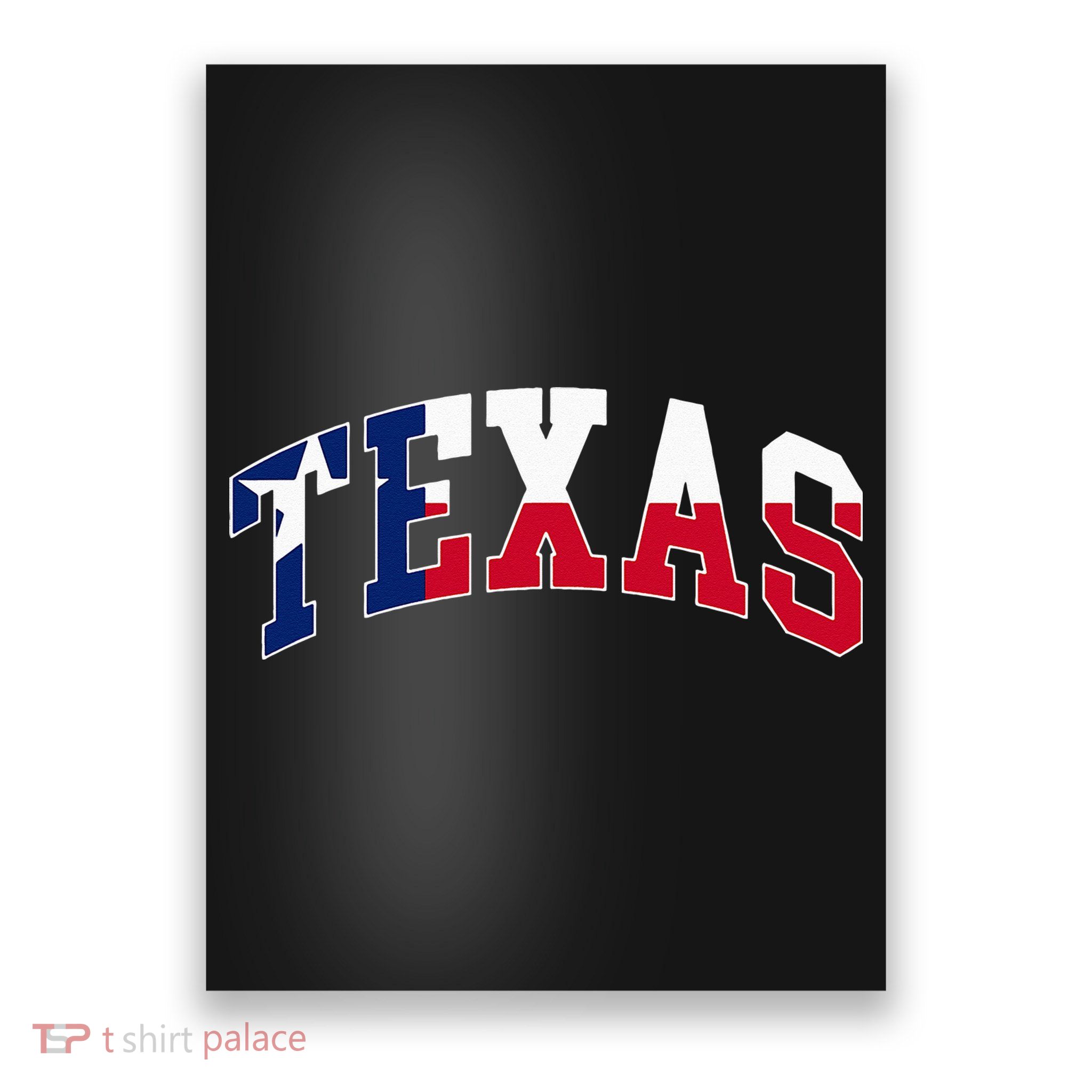 Texas Throwback Design Flag Of Texas Classic Poster