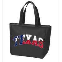 Texas Throwback Design Flag Of Texas Classic Zip Tote Bag