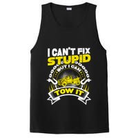 Tow Truck Driver Wrecker I CanT Fix Stupid But I Can Tow It PosiCharge Competitor Tank