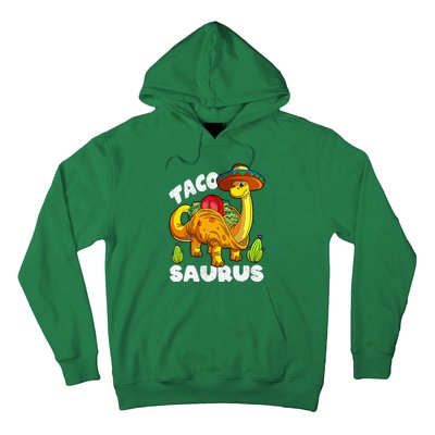 Tacosaurus Taco Dinosaur Funny Dino Cinco De Mayo Mexican Hoodie