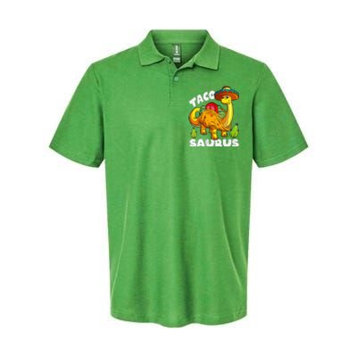 Tacosaurus Taco Dinosaur Funny Dino Cinco De Mayo Mexican Softstyle Adult Sport Polo