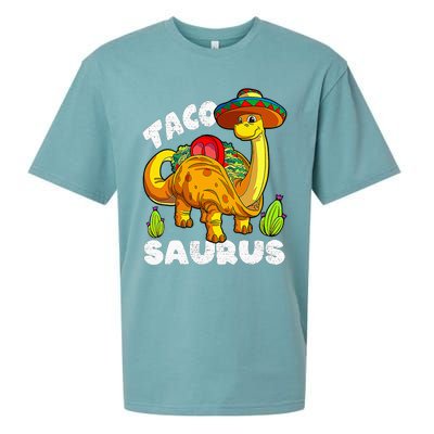 Tacosaurus Taco Dinosaur Funny Dino Cinco De Mayo Mexican Sueded Cloud Jersey T-Shirt