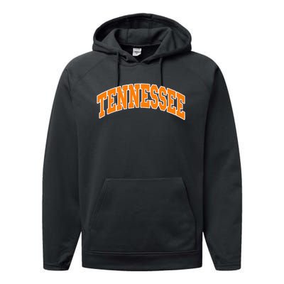 Tennessee Throwback Design Classic Performance Fleece Hoodie