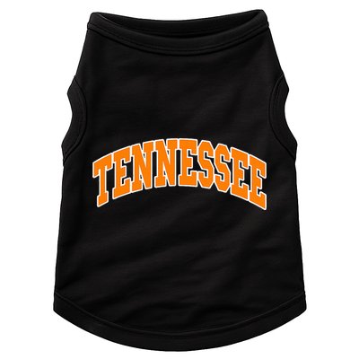 Tennessee Throwback Design Classic Doggie Tank