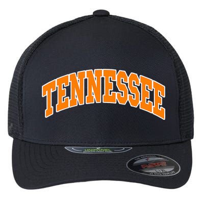 Tennessee Throwback Design Classic Flexfit Unipanel Trucker Cap